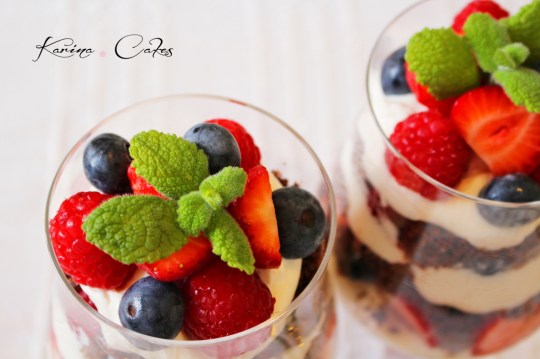 Ovocný pohár s mascarpone 7233